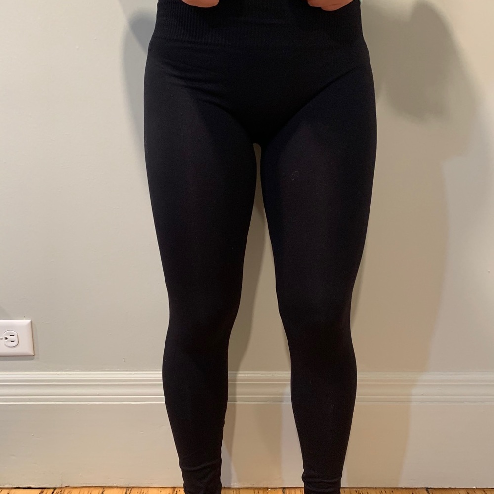 NEW One Step Up black leggings NWOT